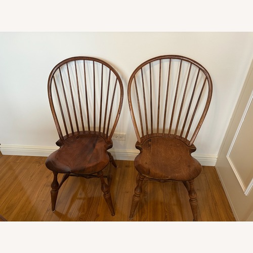 Used Pair of D.R. Dimes Bowback Windsor Side Chairs for sale on AptDeco