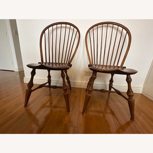 Used Pair of D.R. Dimes Bowback Windsor Side Chairs for sale on AptDeco