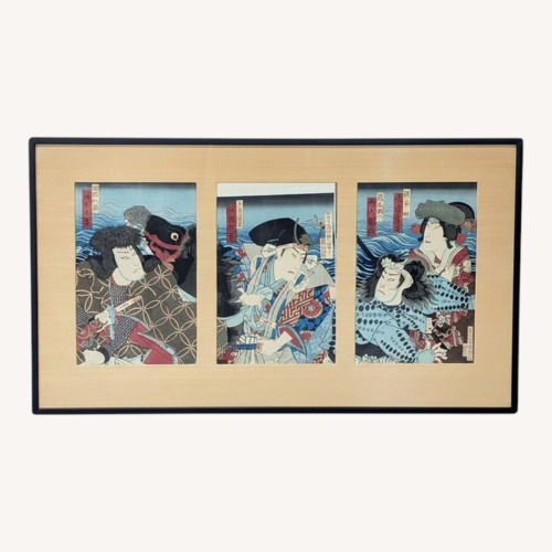 Used Vintage Morikawa Chikashige Meiji-Era Art for sale on AptDeco
