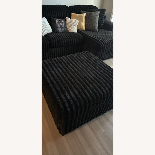 Used Sectional and Ottoman for sale on AptDeco