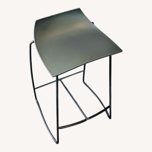 Used Room & Board Hoop Dark Gray Stools for sale on AptDeco