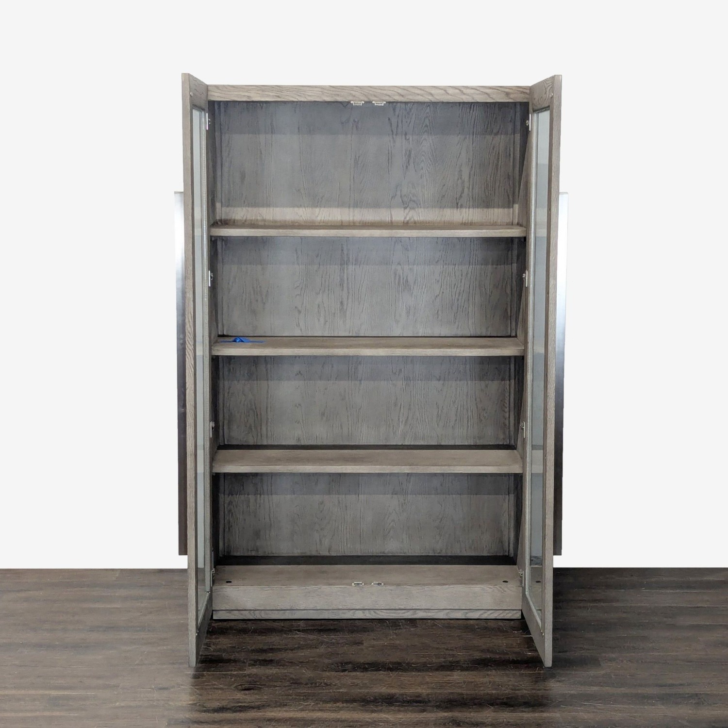 Restoration Hardware Machinto Glass Double Door - image-7