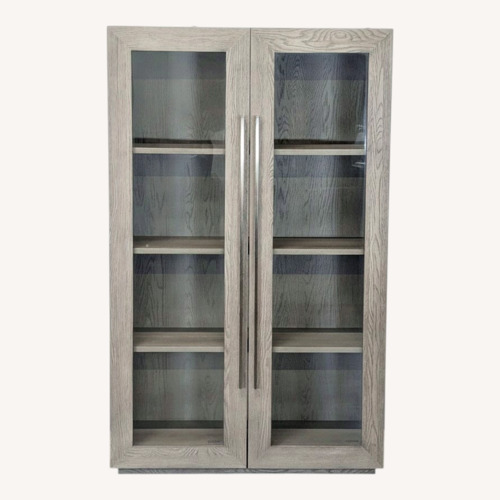 Used Restoration Hardware Machinto Glass Double Door for sale on AptDeco