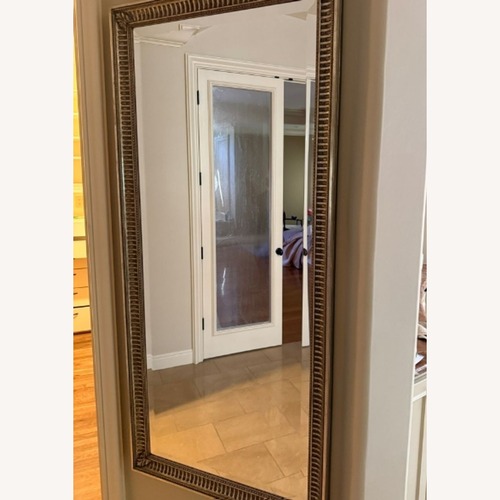 Used Silver Leaf Floor Mirror for sale on AptDeco