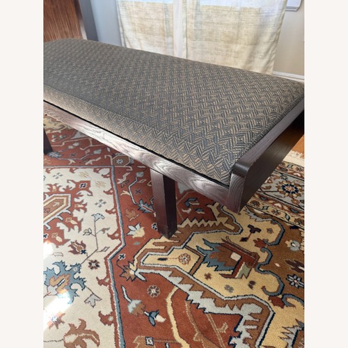 Used Kravet Dark Brown Wood Bench for sale on AptDeco