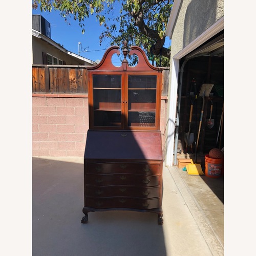 Used Antique Secretary With Upper Hutch for sale on AptDeco
