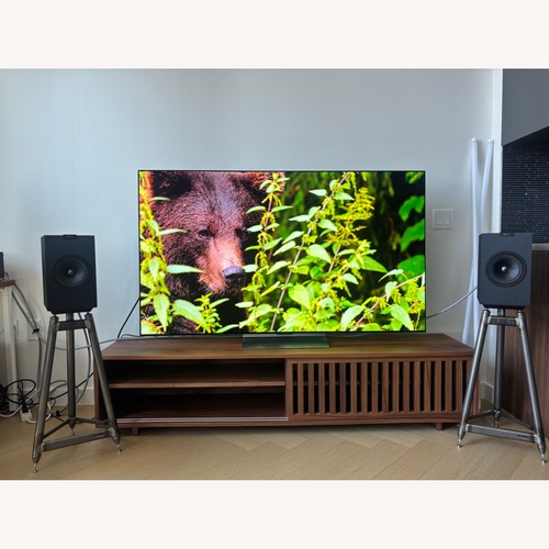 Used Castlery Luka Walnut Media Console for sale on AptDeco