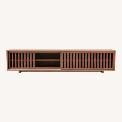 Used Castlery Luka Walnut Media Console for sale on AptDeco