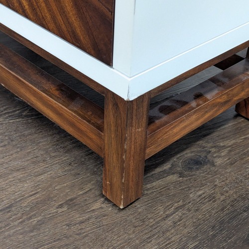 Used Crate & Barrel Two Drawer Nightstand for sale on AptDeco