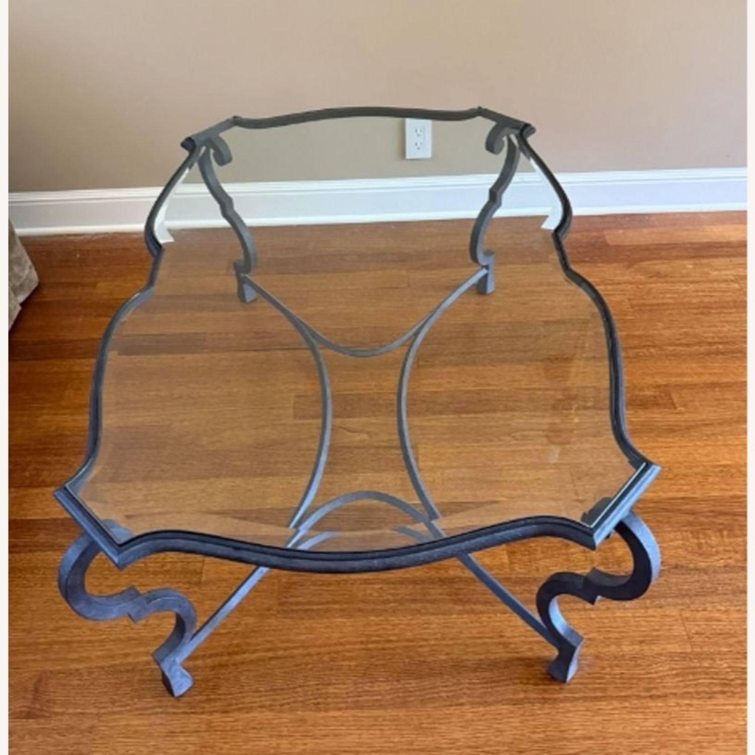 Wrought Iron Coffee Table - image-1