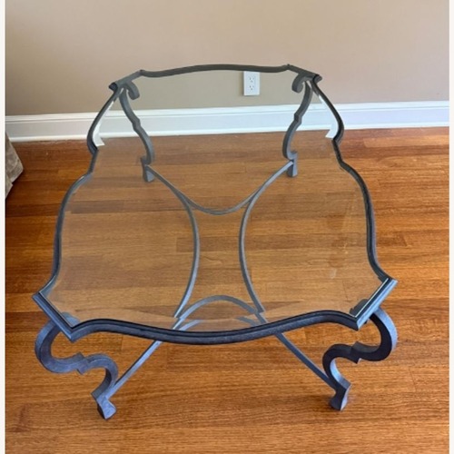 Used Wrought Iron Coffee Table for sale on AptDeco