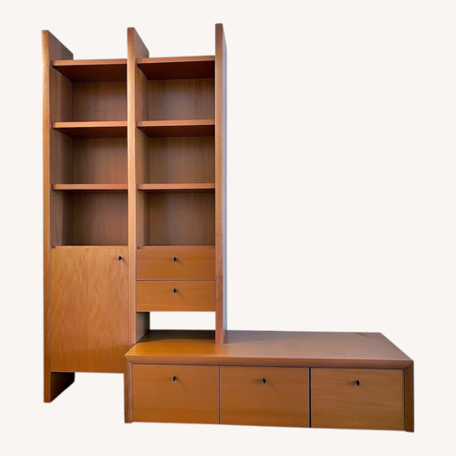 Used Workbench  Veneto Wall System in Fruitwood Finish for sale on AptDeco
