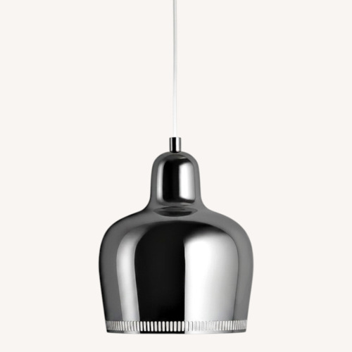 Used Artek USA Silver Ceiling Lamp for sale on AptDeco