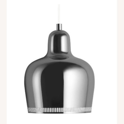 Used Artek USA Silver Ceiling Lamp for sale on AptDeco