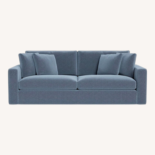 Used Interior Define James Blue Fabric 3+ Seater Sofa for sale on AptDeco