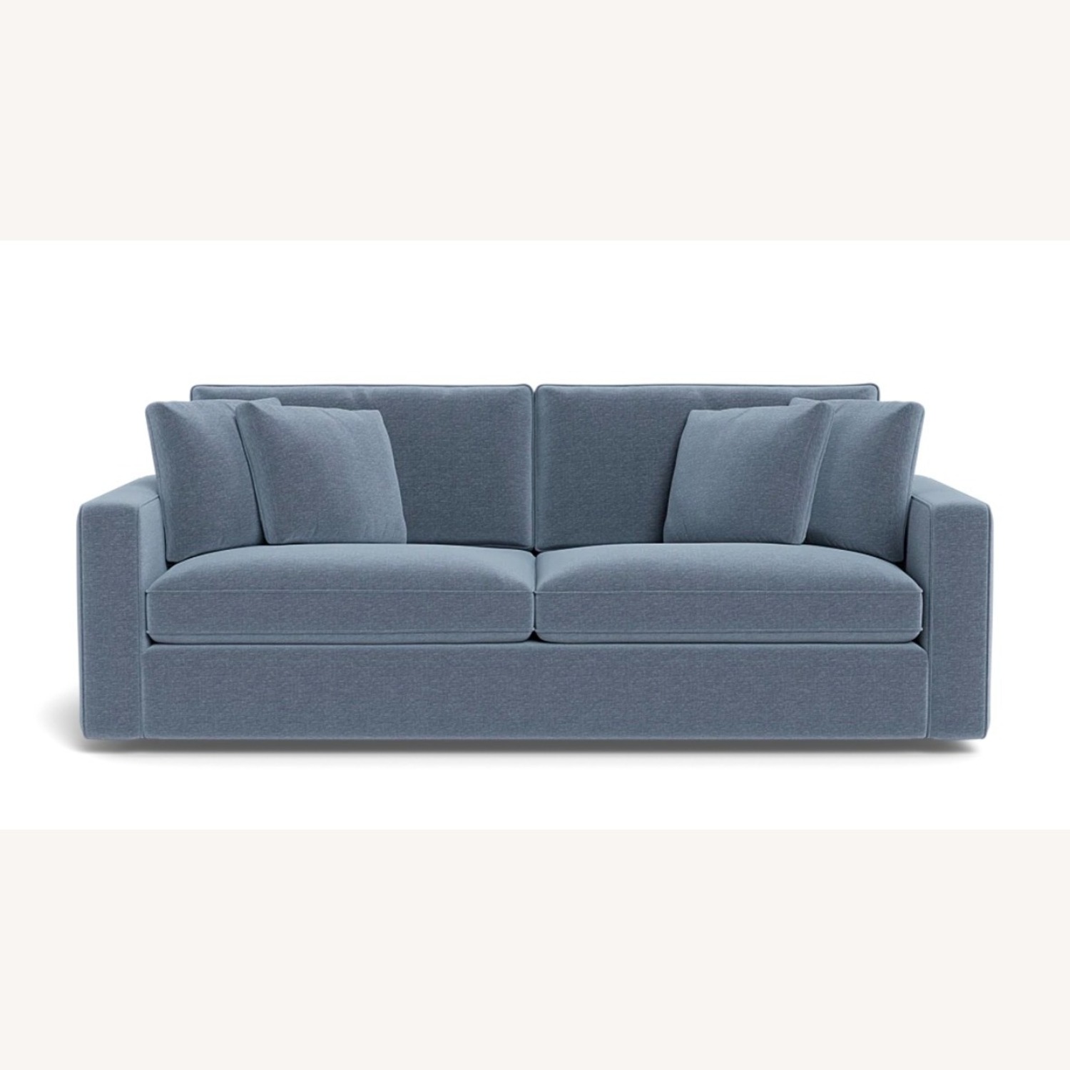 Interior Define James Blue Fabric 3+ Seater Sofa - image-4