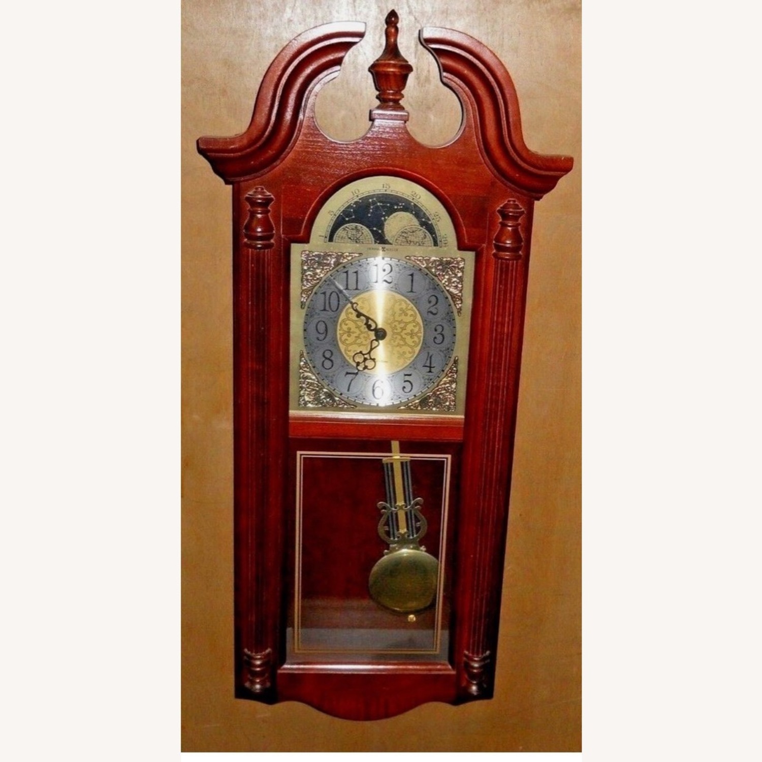 Cherry Finish Wall Clock  - image-2