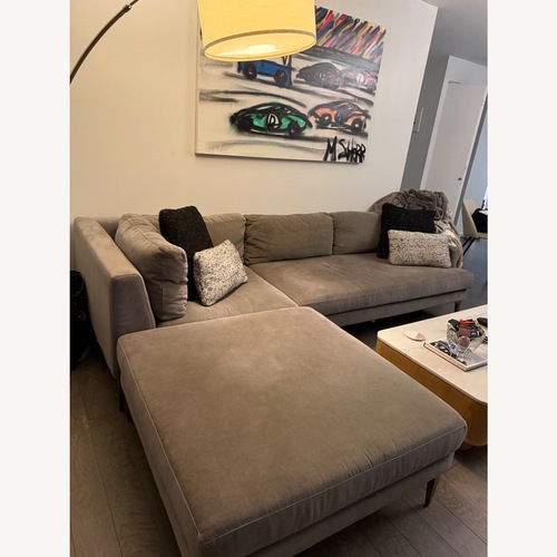 Used West Elm Andes 3-Piece Ottoman Sectional for sale on AptDeco