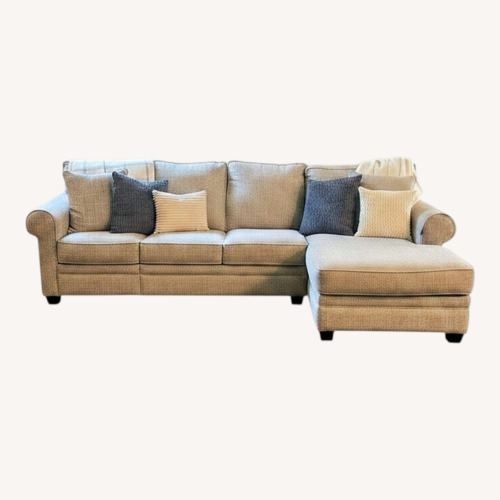 Used La-Z-Boy Light Gray Fabric 3+ Piece Sectionals for sale on AptDeco