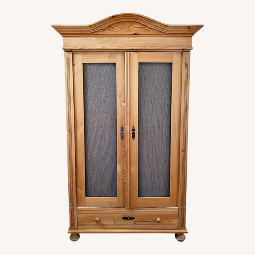 Used Vintage/Antique Pine Armoire for sale on AptDeco
