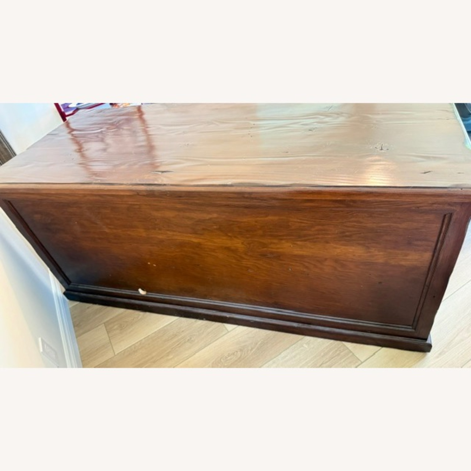 Vintage/Antique Dark Brown Desk - image-8