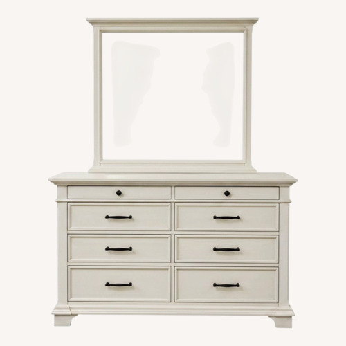Used Charleston 8-Drawer W Mirror Dresser for sale on AptDeco