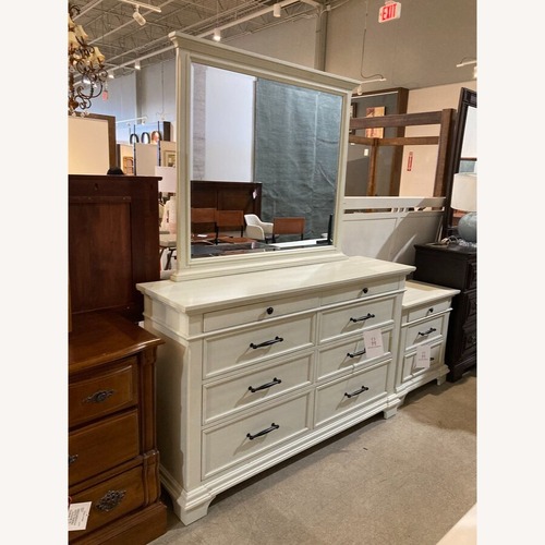 Used Charleston 8-Drawer W Mirror Dresser for sale on AptDeco