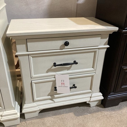 Used Charleston 3-Drawer Nightstand for sale on AptDeco