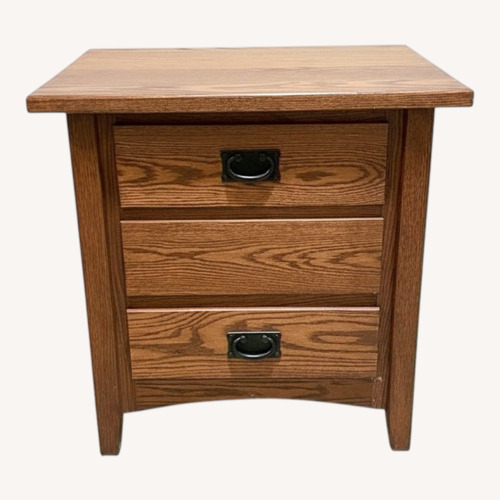 Used Mission 3-Drawer Nightstand for sale on AptDeco