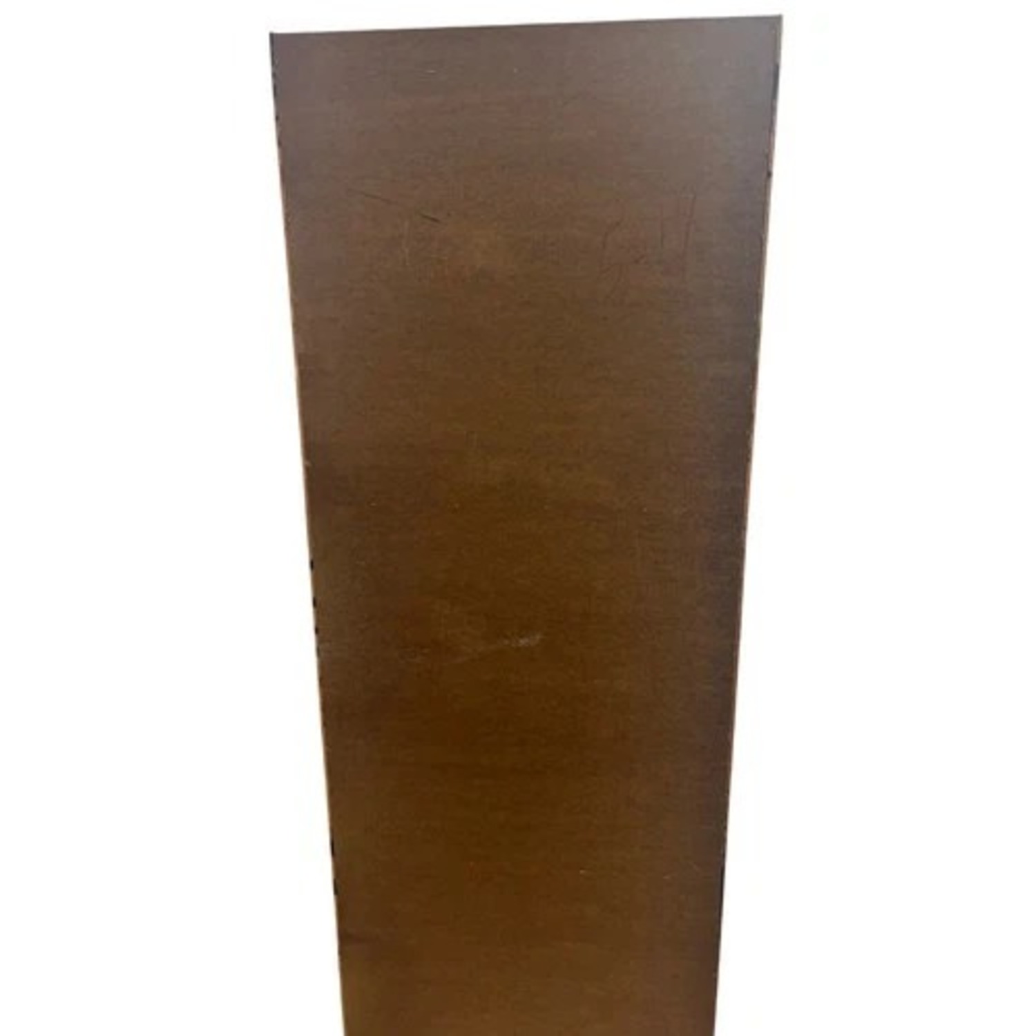 Vintage Glass Door Display Curio Cabinet Brown - image-16