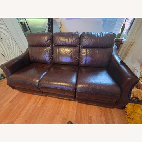 Used Raymour &  Flanigan Thomas Power Sofa with Power Headrest  for sale on AptDeco