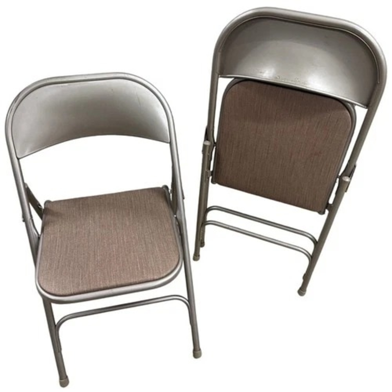 Samsonite Folding Chairs Set 2 Metal Padded Seat - image-12