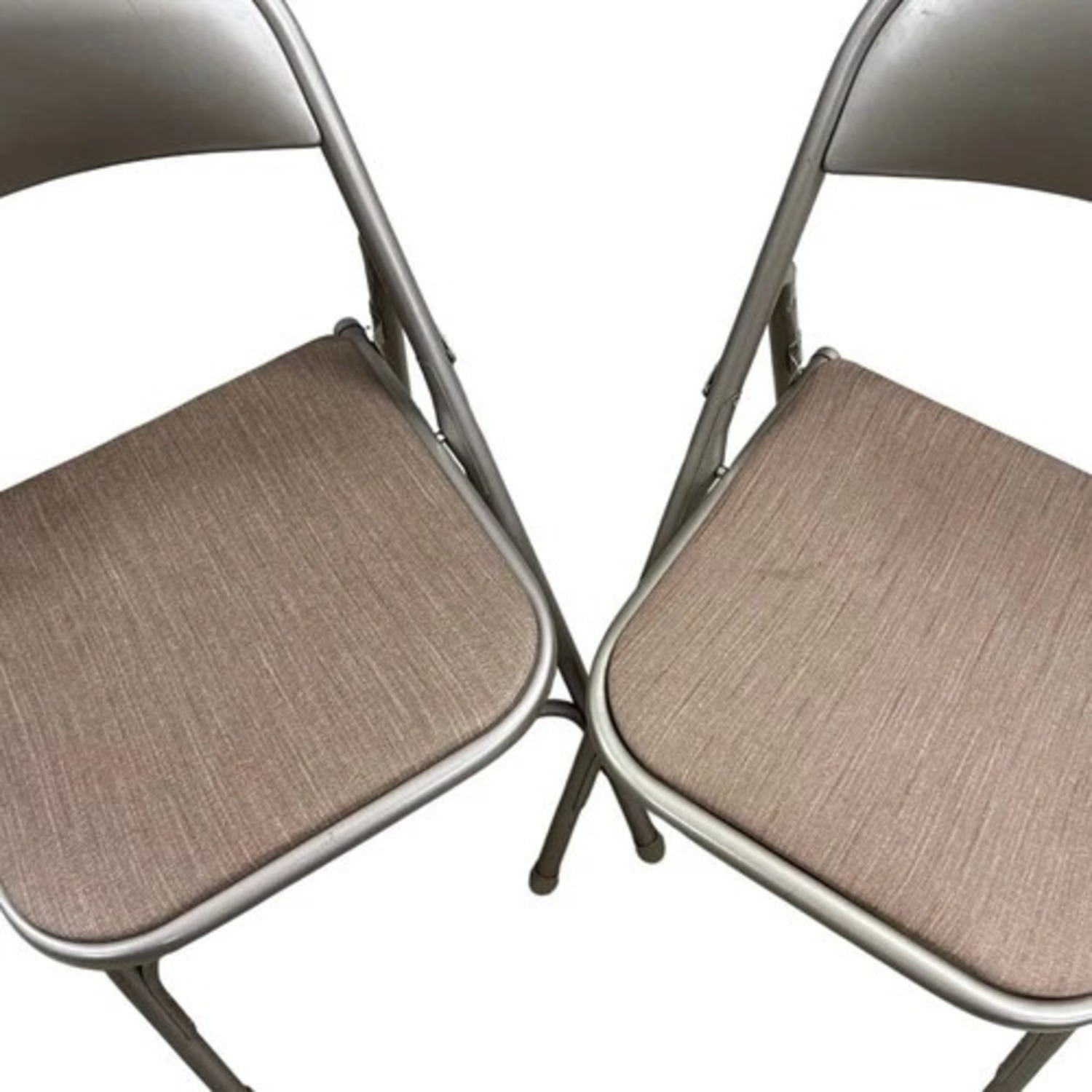 Samsonite Folding Chairs Set 2 Metal Padded Seat - image-14
