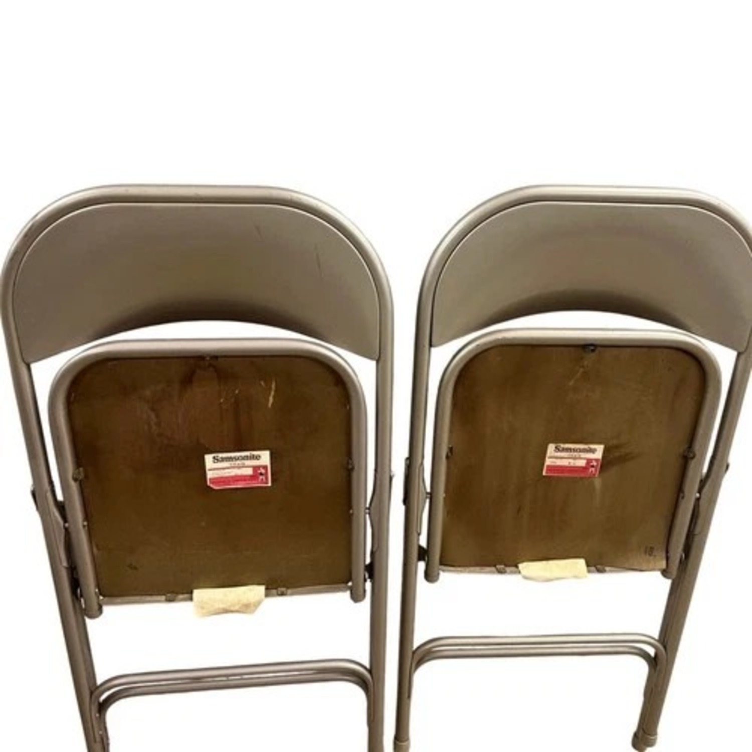 Samsonite Folding Chairs Set 2 Metal Padded Seat - image-7