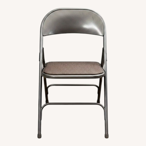 Used Samsonite Folding Chairs Set 2 Metal Padded Seat for sale on AptDeco