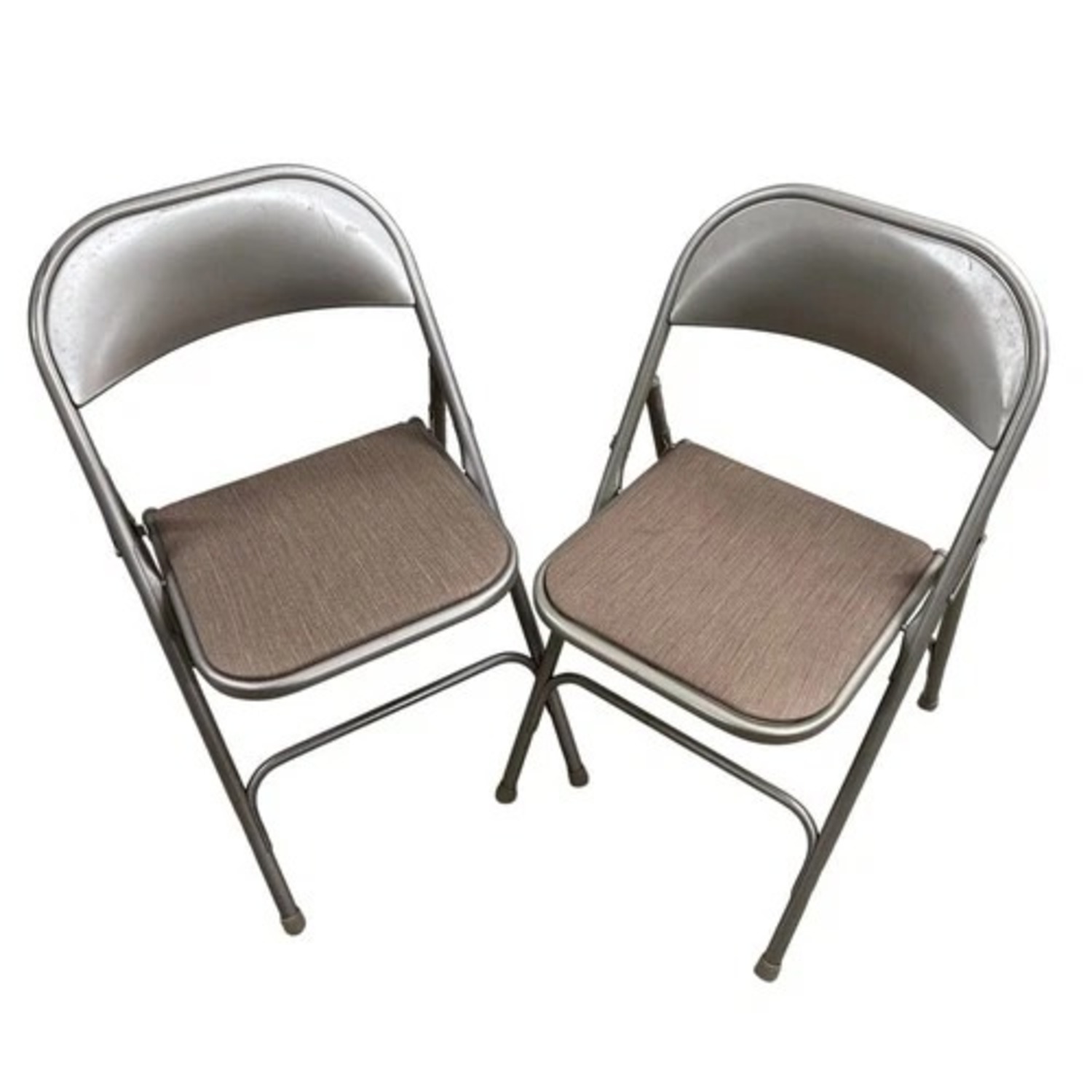 Samsonite Folding Chairs Set 2 Metal Padded Seat - image-13