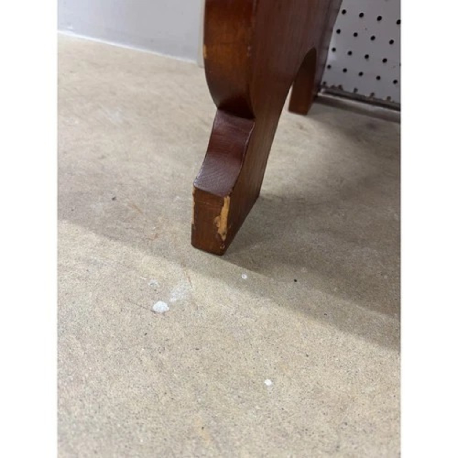 Rustic Solid Wood Bench Trestle Farmhouse - image-4
