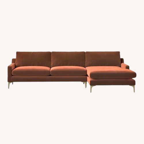 Used Allmodern Jones 2 Piece Sectional for sale on AptDeco