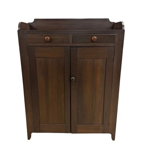 Used Wood Cabinet Sideboard 2 Drawer Shelf Storage for sale on AptDeco