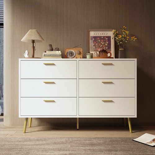 Used Rexdale White Chest of Drawers  for sale on AptDeco
