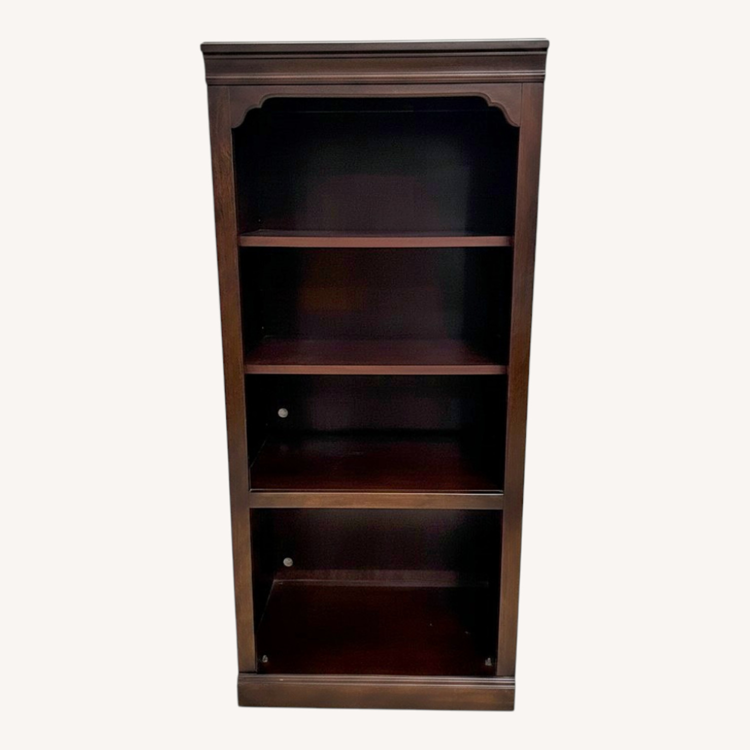 Hammary 4 Shelf Bookcase Dark Wood 58in - image-0