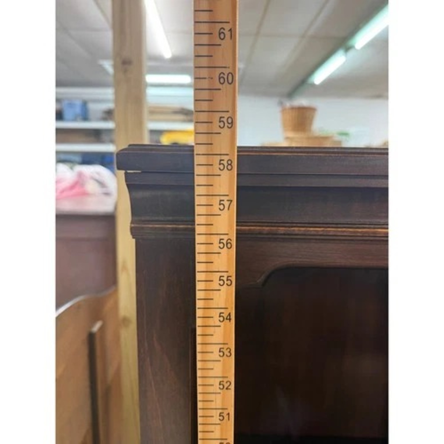 Hammary 4 Shelf Bookcase Dark Wood 58in - image-7