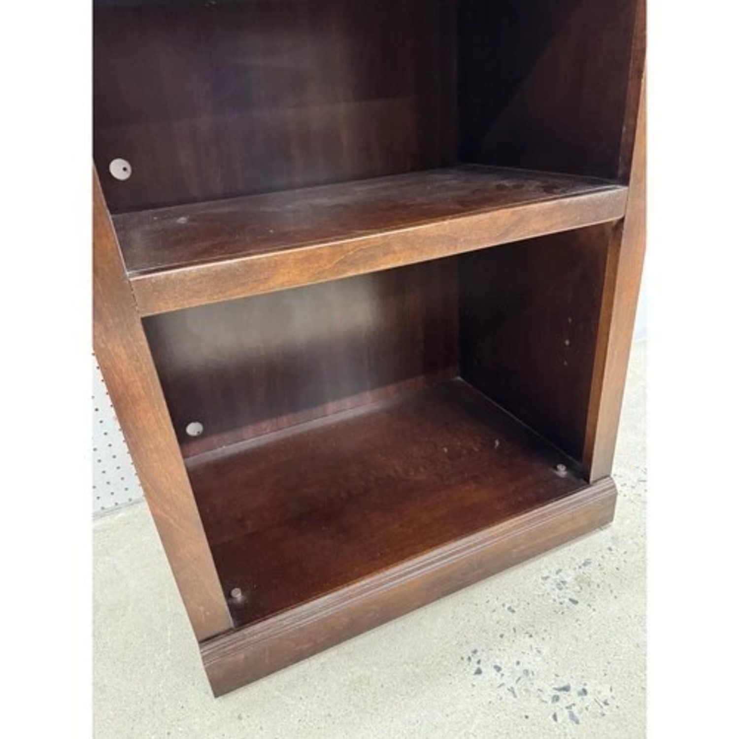 Hammary 4 Shelf Bookcase Dark Wood 58in - image-3
