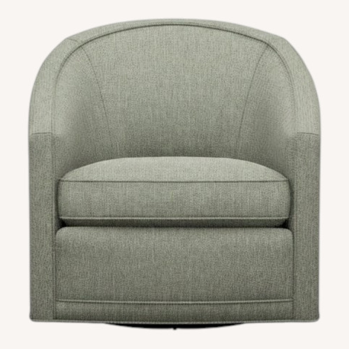 Used Ethan Allen Baylee Barrel Back Swivel Chairs for sale on AptDeco