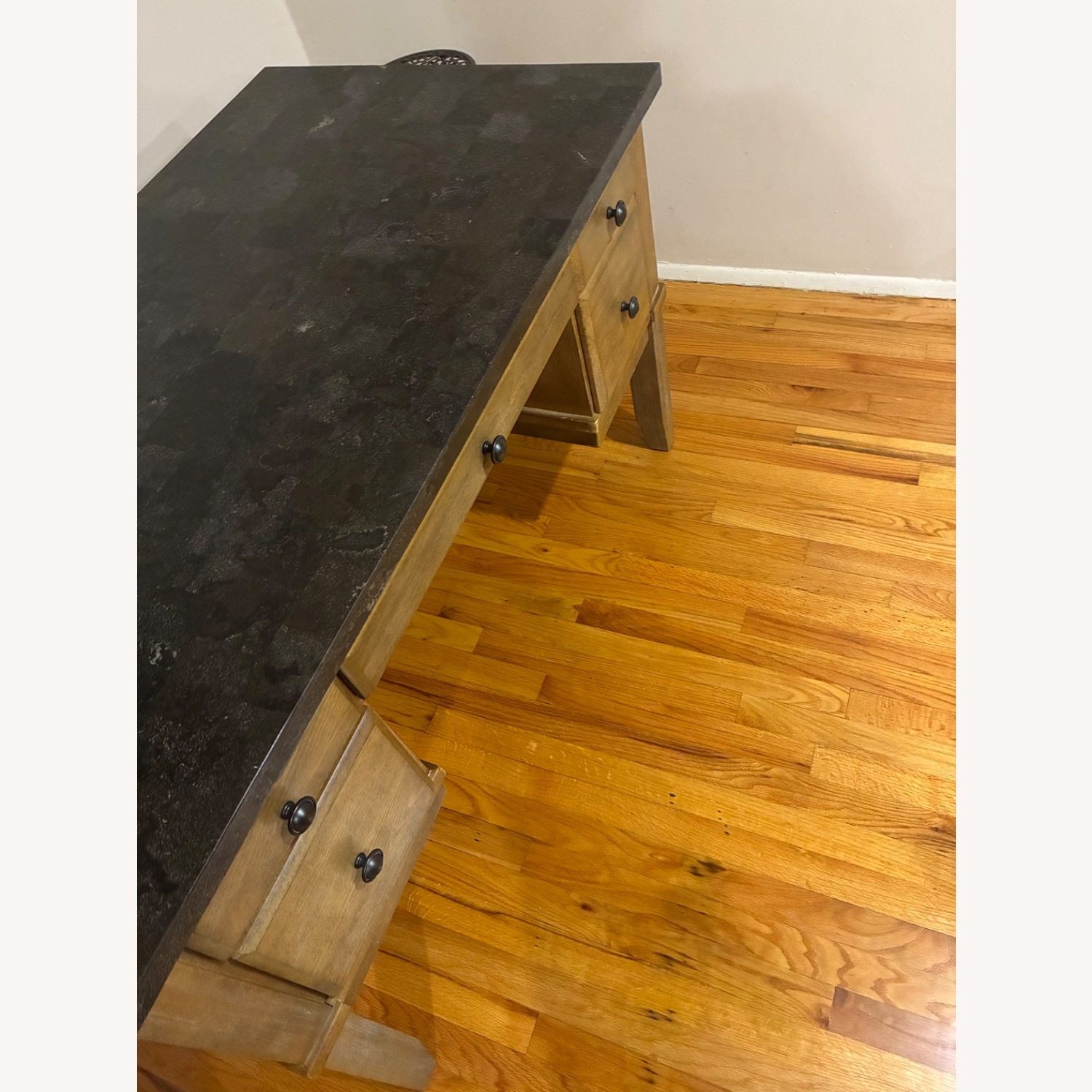Granite Top Desk and Chair - image-4