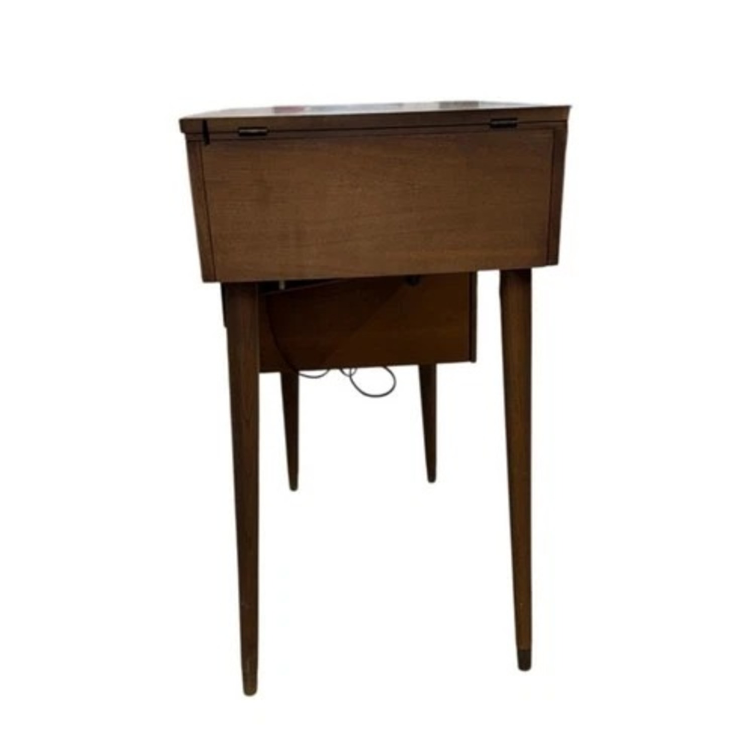 Singer 503 Sewing Cabinet Mid Century Flip Top - image-2