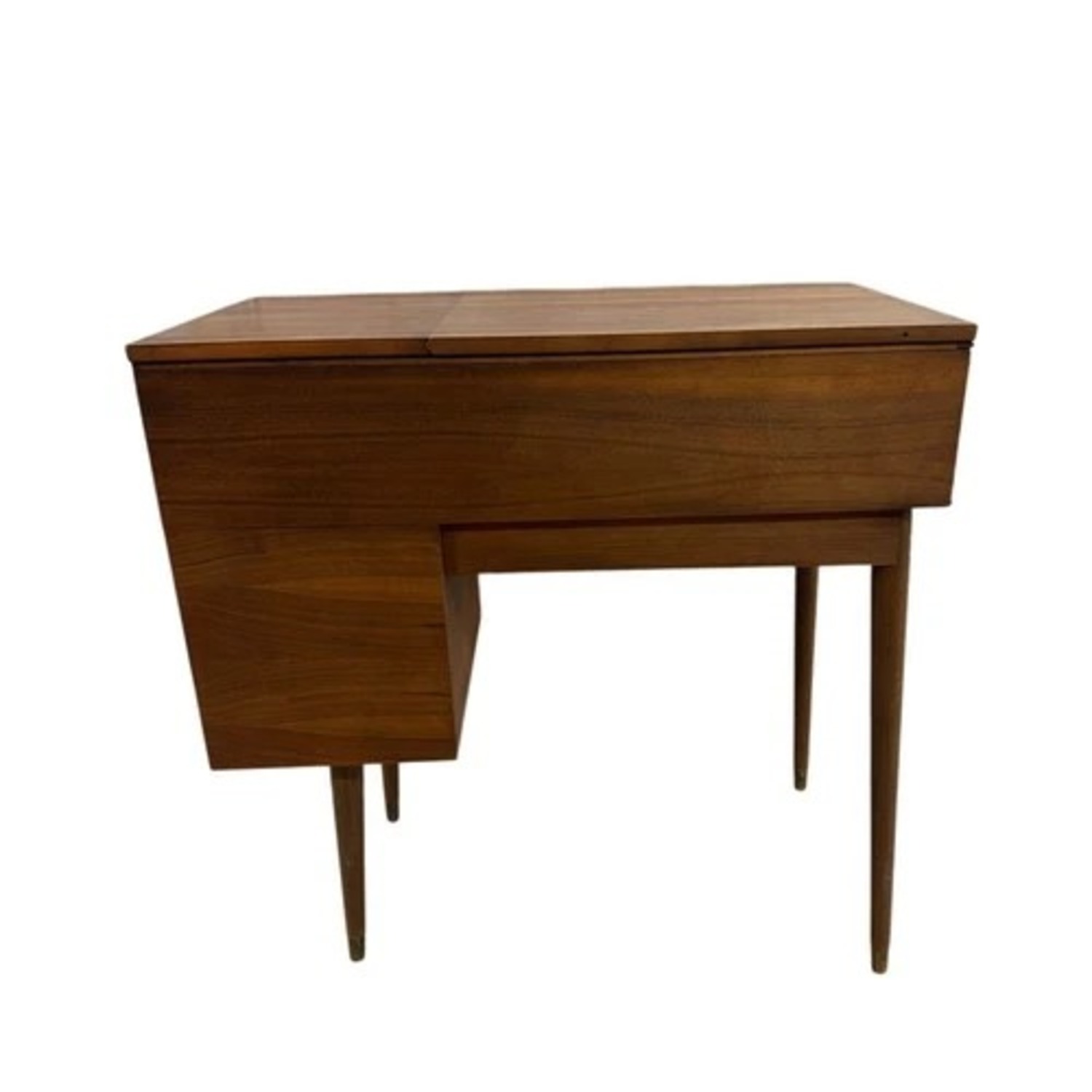 Singer 503 Sewing Cabinet Mid Century Flip Top - image-5