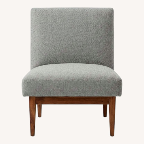 Used Room & Board Edwin White Fabric Accent Chairs (4) for sale on AptDeco