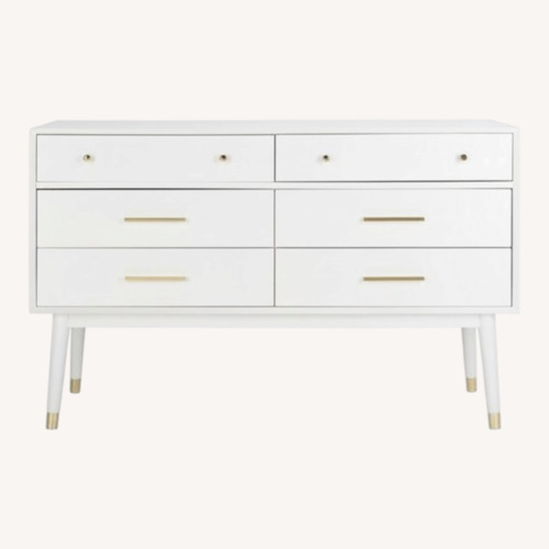 Used Target Modern White Dresser for sale on AptDeco
