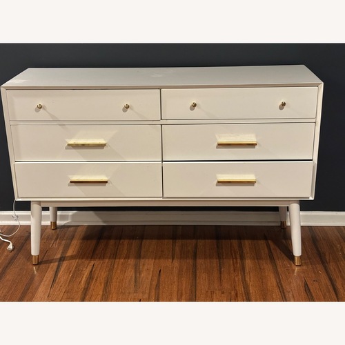 Used Target Modern White Dresser for sale on AptDeco